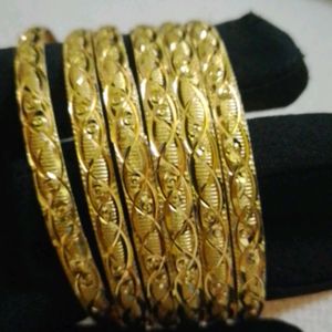 Gold Plated Bangles