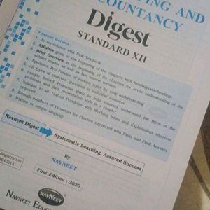 Book-keeping And Accountancy Digest