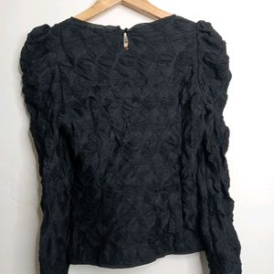 Black Casual Top (Girl' s)