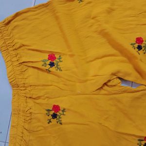 Kurthi Yellow Colour