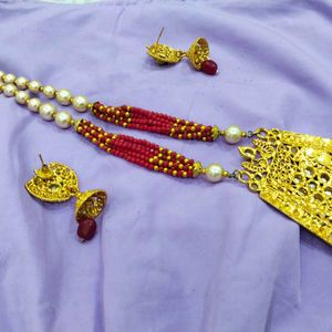 Very Elegant Rani Haar With Premium Pearls