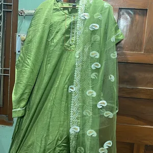 3 Piece Set Kurta Pant Dupatta