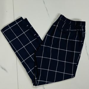 Dark Blue Printed Lower