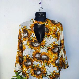 Cute Sunflower Top