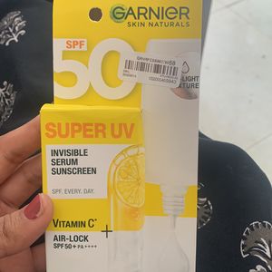 Garnier Super Uv Serum Sunscreen