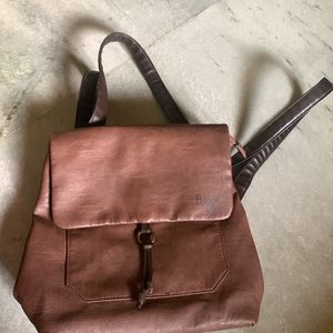 Leather Bag(sling+backpack)