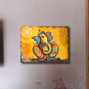 Ganesha Wall Art Painting