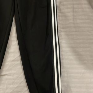 Black And White Striped Joggers