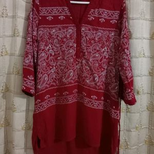 Women Mahroon Tunic