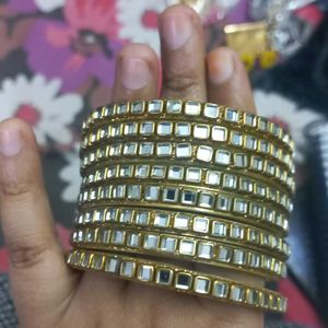 8 Choki Kundan Bangles