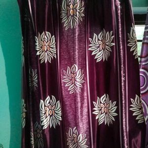 Beautiful Purple Colour Curtains