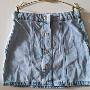 Zara Denim Skirt Girls