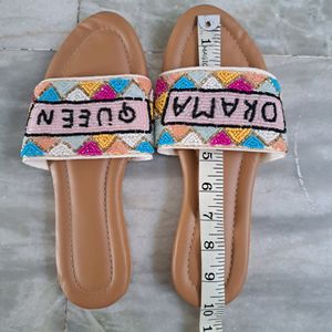 WOMEN 38 SIZE AND 24.5cm chappal