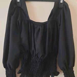 Party Wear Black Top