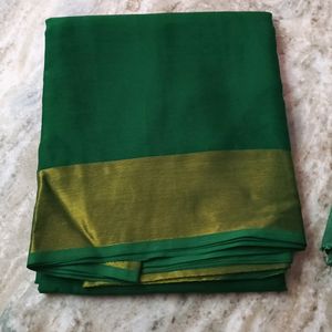 Stylish Green Saree.