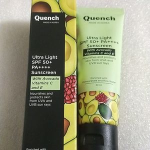 Quench Ultra Light SPF 50+ PA++++ Sunscreen