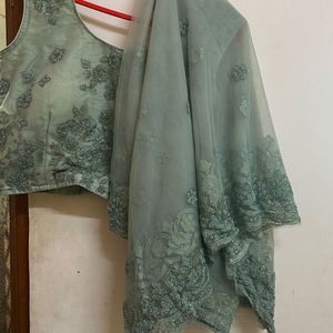 A Pastel Green Lehenga