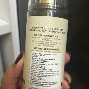 Bbw Fresh vanilla 10 ml sample