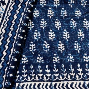 New Indigo Pure Cotton Saree 2