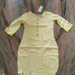 Kurta New Yellow