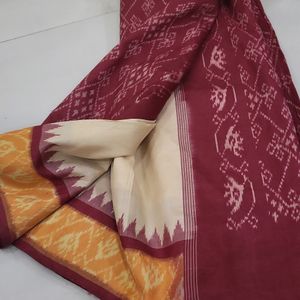 Ikkat Silk Saree