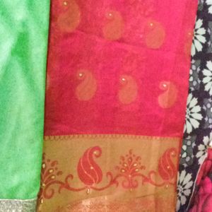 Combo Sarees 3 Rerely Used