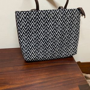 Laptop Bag - Black White