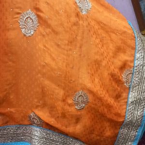 Women Saree And Blouse Piece