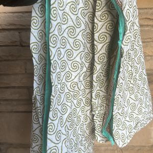 Libas Motifs Printed Sea Green Kurta Set