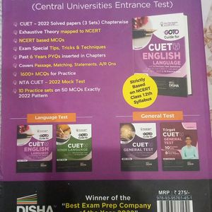 Cuet Ug English Language Guide