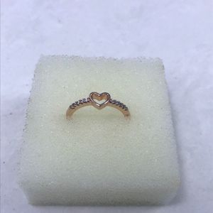cute heart shaped ring