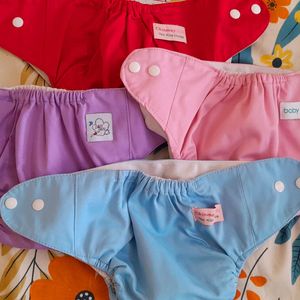 4 Set Combo Cloth Diaper