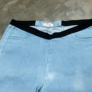 Faded Korean Jeggings