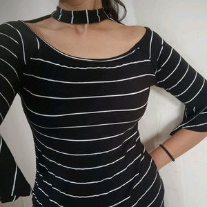 striped top