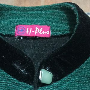 Women Green Sweater