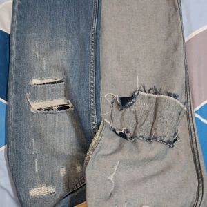 Mens New Rough Jeans