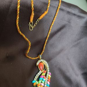 Necklace With Free Earing