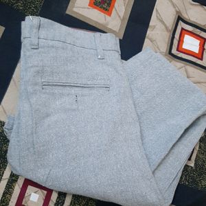 White Grey Formal Pant Size 32