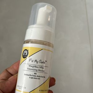 Fix My Curls Volumizing Mousse