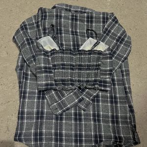 Checkered 2pc Shirt