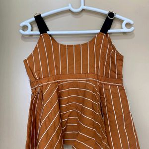 Strap Flare Top