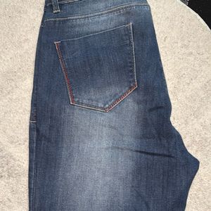 Navy Blue Slim Jeans