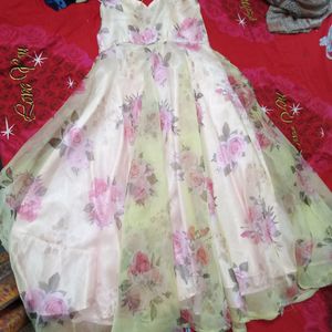 This Is Beautiful Organza Long Dress