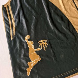 VINTAGE BASKETBALL JERSEY (EMBROIDERY LOGO)