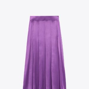 Zara Satin Skirt