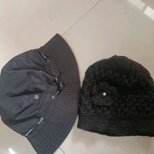 Pack Of 2 Hat , Cap For Women.