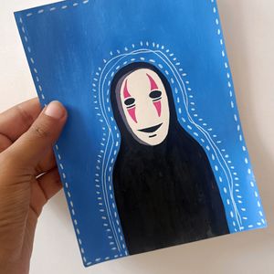 No Face Anime Art ✨