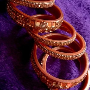 Bangles With Diamond Work