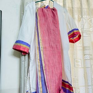 Kurti Suit Set -purple Pink