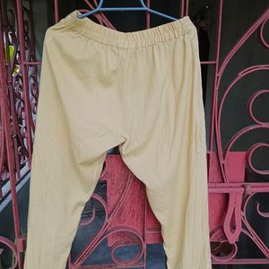 Beige Colour Ankle Length Pant